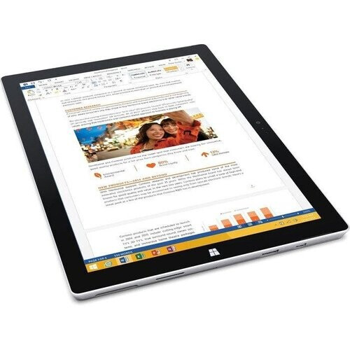 Refurbished Microsoft Surface Pro 3 12" Core i5 1.9 GHz - SSD 128 GB - 4GB QWERTY - Noord Tweedehands