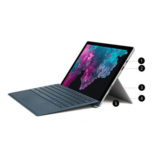 Refurbished Microsoft Surface Pro 5 - Intel Core i5-7e Generatie - 12 inch - 8GB RAM - 256GB SSD - Windows 11 Home Tweedehands