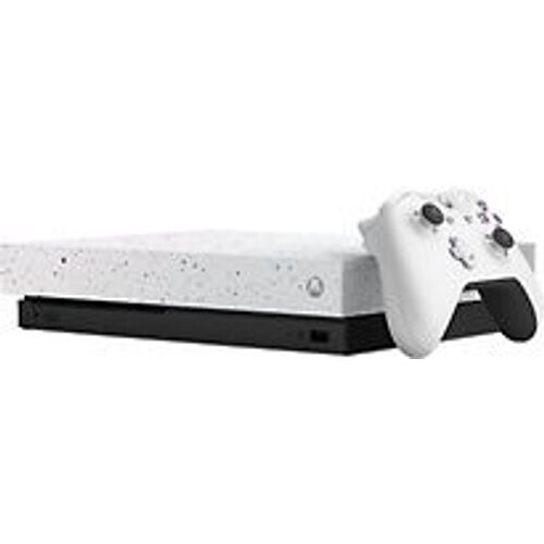 Refurbished Microsoft Xbox One X 1 TB [hyperspace editie incl. draadloze controller] wit Tweedehands