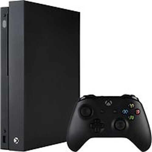 Refurbished Microsoft Xbox One X 1 TB [incl. draadloze controller] zwart Tweedehands