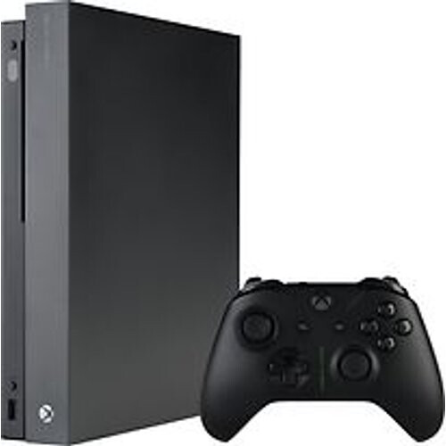 Refurbished Microsoft Xbox One X 1 TB [Project Scorpio Edition incl. Special Project Scorpio draadloze controller] zwart Tweedehands