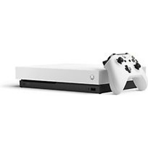 Refurbished Microsoft Xbox One X 1TB [incl. draadloze controller] wit Tweedehands