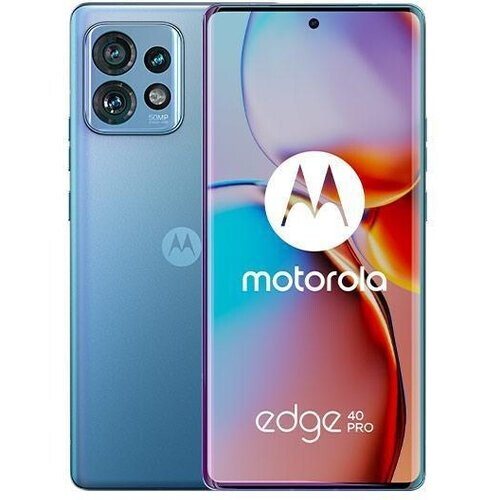Refurbished Motorola Edge 40 Pro 256GB - Blauw - Simlockvrij Tweedehands