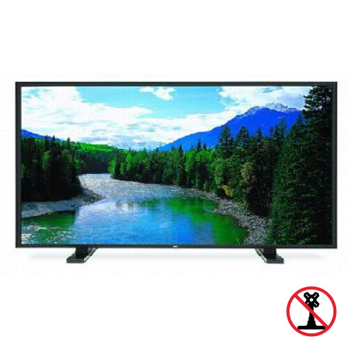 Refurbished NEC MultiSync LCD5220 - 52 inch - 1920x1080 - DVI - HDMI - VGA - Zwart - Zonder voet Tweedehands