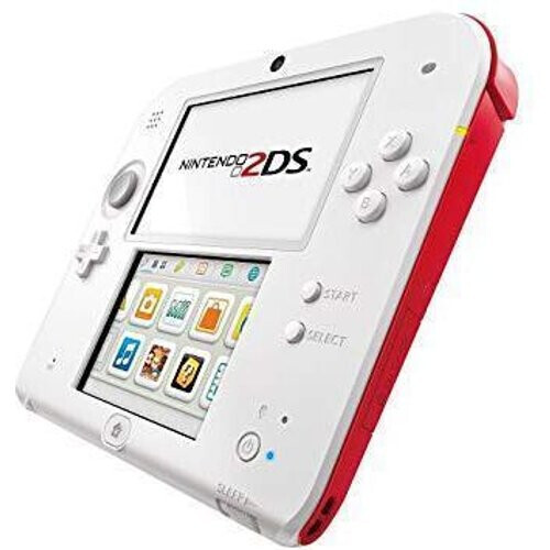 Refurbished Nintendo 2DS - Wit/Rood Tweedehands