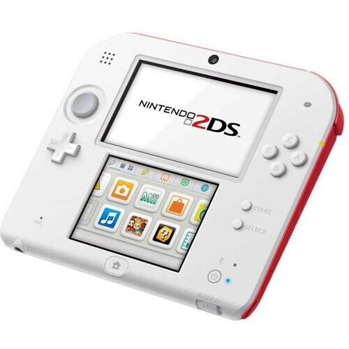 Refurbished Nintendo 2DS - Wit/Rood Tweedehands