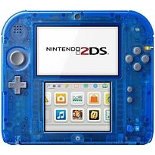Refurbished Nintendo 2DS transparant blauw Tweedehands