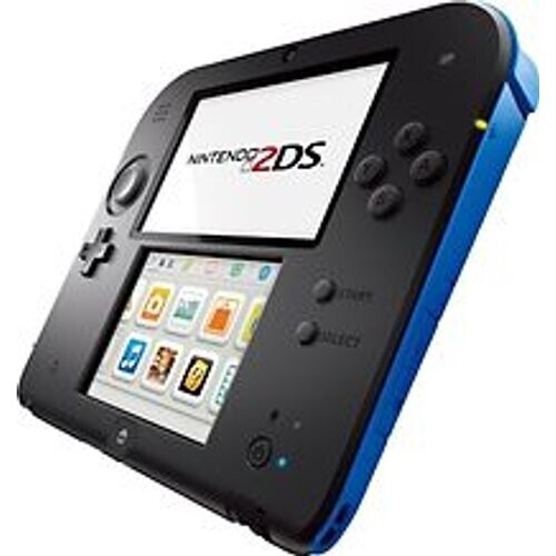 Refurbished Nintendo 2DS zwartblauw [incl. 4GB geheugenkaart] Tweedehands