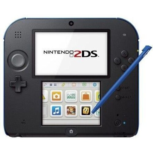 Refurbished Nintendo 2DS - Zwart/Blauw Tweedehands