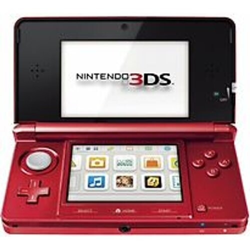 Refurbished Nintendo 3DS metallic rood Tweedehands