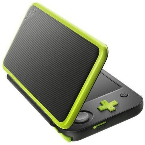 Refurbished Nintendo New 2DS XL - Zwart/Groen Tweedehands