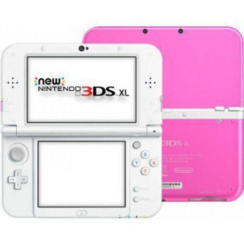 Refurbished Nintendo New 3DS XL - Roze/Wit Tweedehands