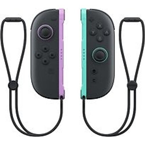 Refurbished Nintendo Switch 2 Coppia di Joy-Con 2 violet / groen Tweedehands