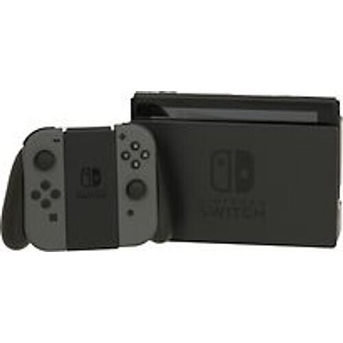 Refurbished Nintendo Switch 32GB [editie 2019 incl. controller grijs] zwart Tweedehands