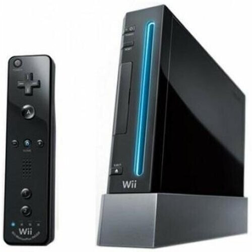 Refurbished Nintendo Wii - Zwart Tweedehands