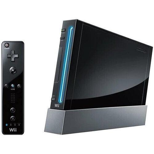 Refurbished Nintendo Wii - Zwart Tweedehands