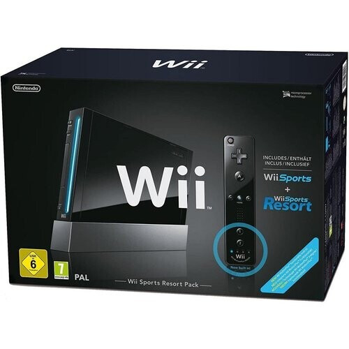 Refurbished Nintendo Wii - Zwart Tweedehands