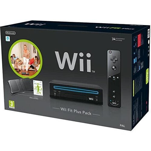 Refurbished Nintendo Wii - Zwart Tweedehands