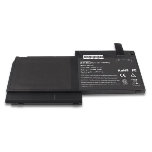 Refurbished Notebook battery for HP EliteBook 720 725 820 G1 G2 series 11.25V 46Wh Tweedehands