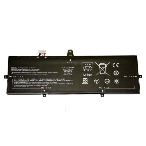 Refurbished Notebook battery for HP EliteBook X360 1030 G3 G4 7.7V 56Wh Tweedehands