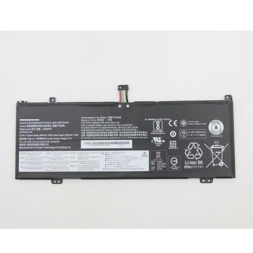 Refurbished Notebook battery for Lenovo ThinkBook 13s-IWL 14s-IWL 15.36V 45Wh 4cell L18M4PF0 Tweedehands