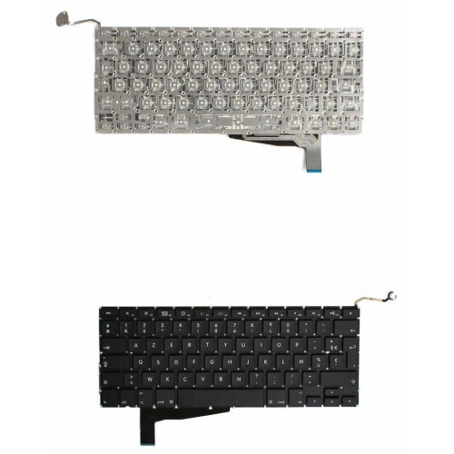 Refurbished Notebook keyboard for Apple Macbook pro 15.4" A1286 MB985 MB986 AZERTY Tweedehands