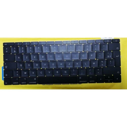 Refurbished Notebook keyboard for Apple Macbook Pro A1708 AZERTY Tweedehands