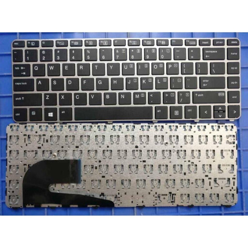 Refurbished Notebook keyboard for HP EliteBook 745 G3 745 G4 840 G3 840 G4 with silver frame OEM Tweedehands