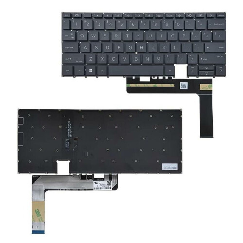 Refurbished Notebook keyboard for HP EliteBook X360 1030 G7 with backlit Tweedehands