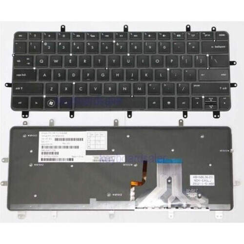 Refurbished Notebook keyboard for HP Spectre XT Pro 13-2000 13-2100 backlit,without frame Tweedehands