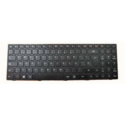 Refurbished Notebook keyboard for Lenovo IdeaPad 100-15 short cable Spanish layout