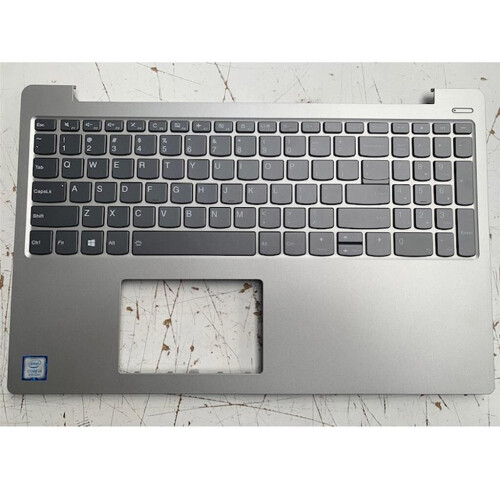 Refurbished Notebook keyboard for Lenovo IdeaPad 7000-15IKB 330S-15IKB with topcase backli silver Tweedehands