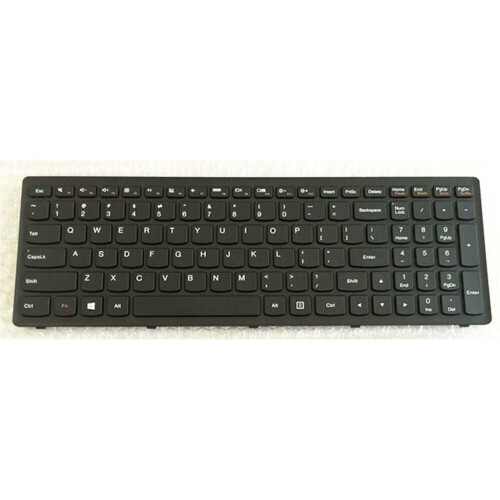 Refurbished Notebook keyboard for Lenovo IdeaPad G500S G505S S500 Z510 Flex 15 black frame backlit Tweedehands