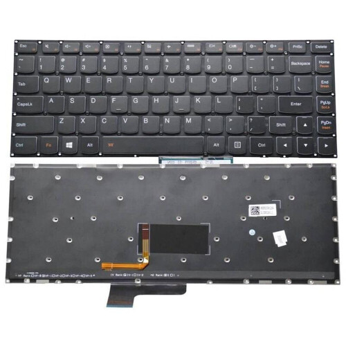 Refurbished Notebook keyboard for Lenovo Yoga 3 14 with backlit Tweedehands