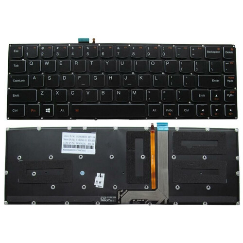 Refurbished Notebook keyboard for Lenovo Yoga 3 Pro 13' 1370 with backlit Tweedehands