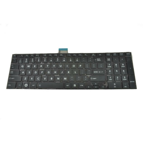 Refurbished Notebook keyboard for Toshiba Satellite P870 P850 L850 L855 L870 black frame Tweedehands