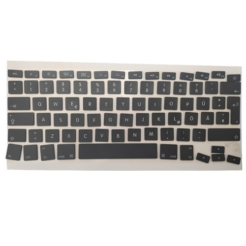 Refurbished Notebook keyboard keycap set for Apple Macbook Pro Air AP11 DE Tweedehands