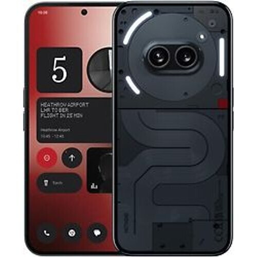 Refurbished Nothing Phone (2a) Dual SIM 256GB zwart Tweedehands