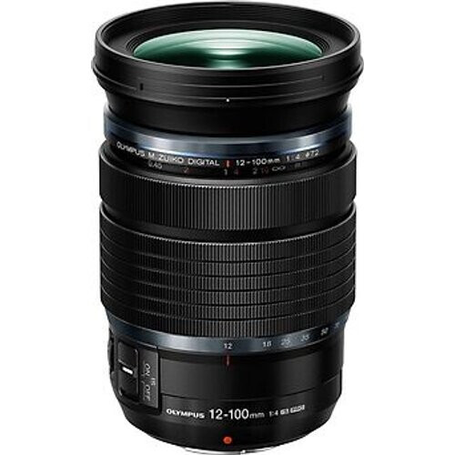 Refurbished Olympus Pro 12-100 mm F4.0 ED IS 72 mm filter (geschikt voor Micro Four Thirds) zwart Tweedehands