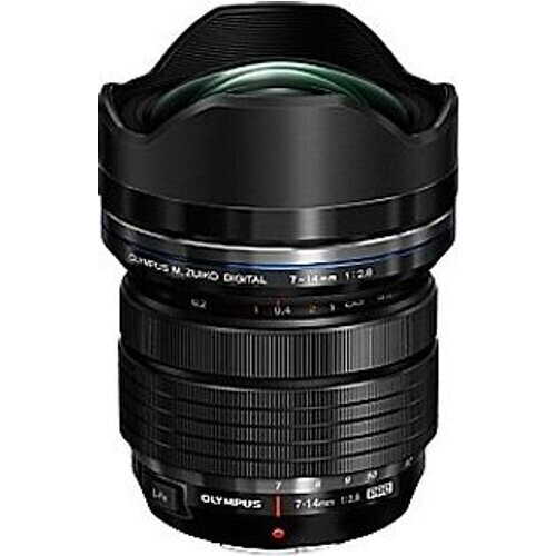 Refurbished Olympus Pro 7-14 mm F2.8 ED (geschikt voor Micro Four Thirds) zwart Tweedehands