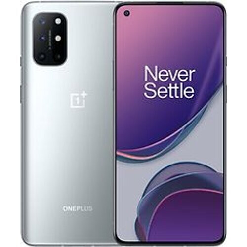 Refurbished OnePlus 8T Dual SIM 128GB zilver Tweedehands