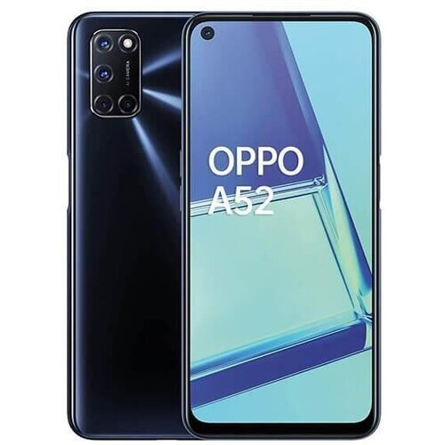 Refurbished Oppo A52 64GB - Zwart - Simlockvrij Tweedehands