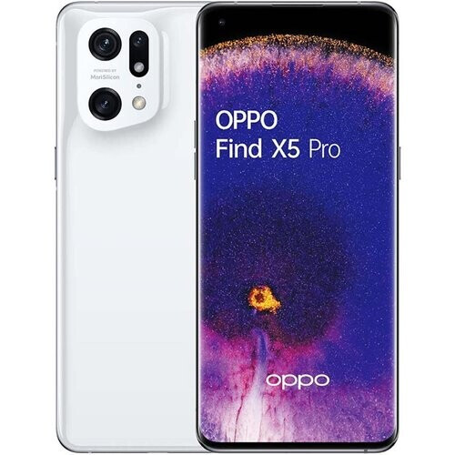 Refurbished Oppo Find X5 Pro 256GB - Wit - Simlockvrij Tweedehands