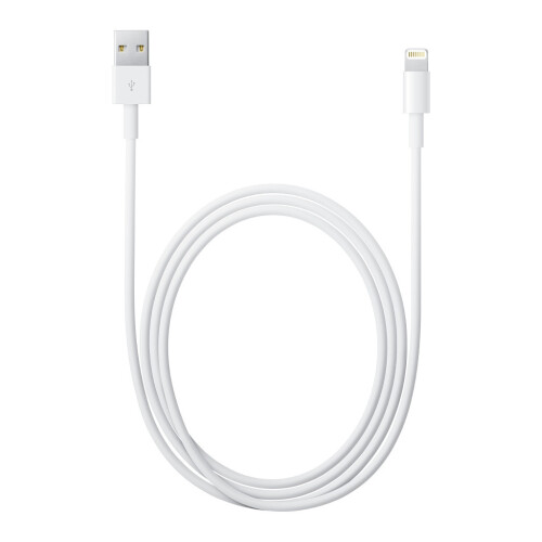 Refurbished Origineel Apple Lightning USB kabel voor iPhone, iPod en iPad, lengte 2.0m, MD819ZM/A Tweedehands