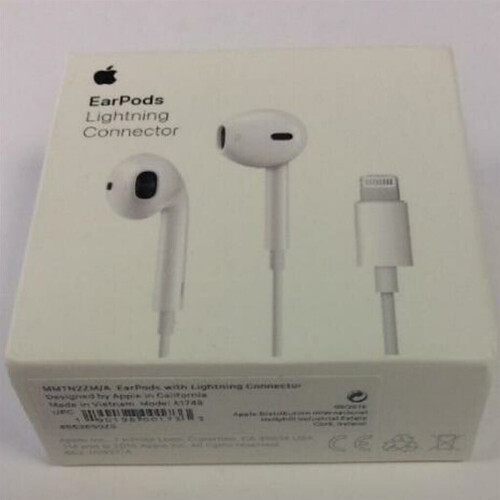 Refurbished Originele Apple EarPods with Lightning Connector for iPhone 7/ PLUS MMTN2ZM/A A1748 Tweedehands