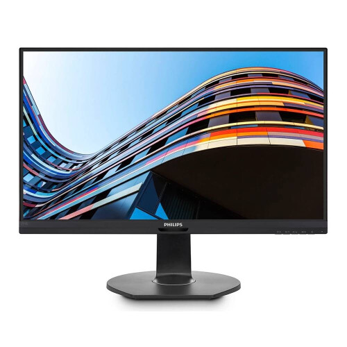 Refurbished Philips 240S4QYMB/00 - 24 inch - 1920x1200 - DP - DVI - VGA - Zwart Tweedehands