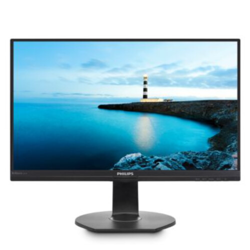Refurbished Philips 241B7QU - 24 inch - 1920x1080 - DP - HDMI - VGA - Zwart Tweedehands