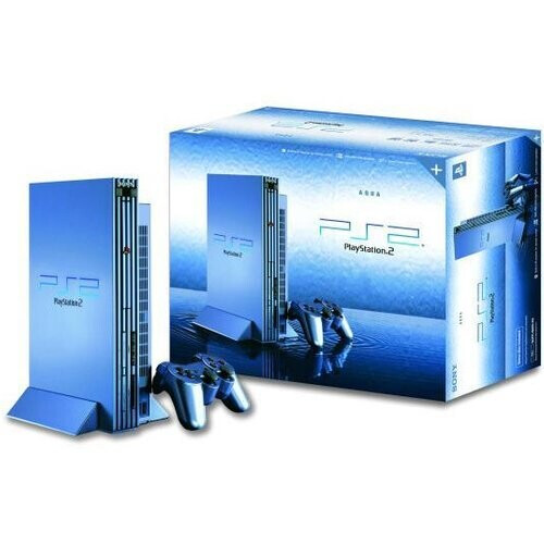 Refurbished PlayStation 2 Fat - Blauw Tweedehands