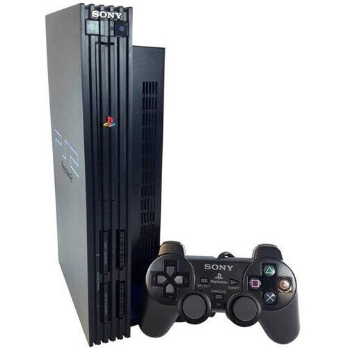 Refurbished PlayStation 2 Fat - Zwart Tweedehands