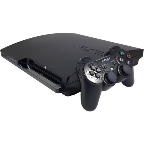 Refurbished PlayStation 3 Slim - Zwart Tweedehands